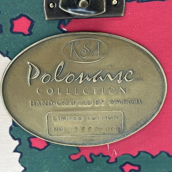 Peanuts 50th Anniv Ltd Ed Ornament Polonaise Kurt Adler Snoopy Charlie Brown - Picture 3 of 16